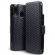 Terrapin Samsung Galaxy A30 Ultra Slim PU Leather Wallet Case - Black Carbon Tex Terrapin Samsung Galaxy A30 Ultra Slim PU Leather Wallet Case - Black Carbon Tex
