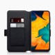 Terrapin Samsung Galaxy A30 Ultra Slim PU Leather Wallet Case - Black Carbon Tex Terrapin Samsung Galaxy A30 Ultra Slim PU Leather Wallet Case - Black Carbon Tex