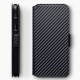 Terrapin Samsung Galaxy A6 2018 Ultra Slim Faux Leather Wallet Case - Black Carb Terrapin Samsung Galaxy A6 2018 Ultra Slim Faux Leather Wallet Case - Black Carb