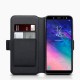 Terrapin Samsung Galaxy A6 2018 Ultra Slim Faux Leather Wallet Case - Black Carb Terrapin Samsung Galaxy A6 2018 Ultra Slim Faux Leather Wallet Case - Black Carb