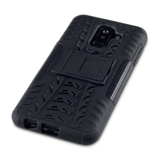 Terrapin Samsung Galaxy A6 Plus 2018 Rugged Shockproof Tough Case - Full Black Terrapin Samsung Galaxy A6 Plus 2018 Rugged Shockproof Tough Case - Full Black