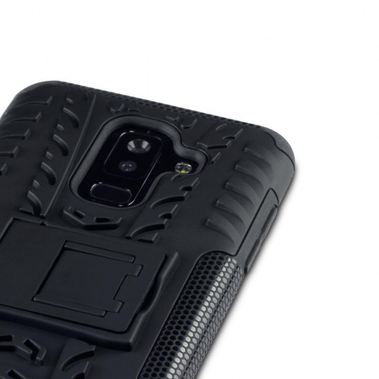 Terrapin Samsung Galaxy A6 Plus 2018 Rugged Shockproof Tough Case - Full Black Terrapin Samsung Galaxy A6 Plus 2018 Rugged Shockproof Tough Case - Full Black