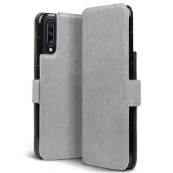 Terrapin Samsung Galaxy A70 Ultra Slim PU Leather Wallet Case - Grey