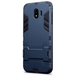 Terrapin Samsung Galaxy J4 2018 Dual Layer Impact Armour Stand Case - Blue