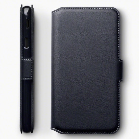 Terrapin Samsung Galaxy J4 2018 Ultra Slim Genuine Leather Wallet Case - Black Terrapin Samsung Galaxy J4 2018 Ultra Slim Genuine Leather Wallet Case - Black
