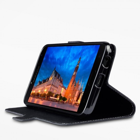 Terrapin Samsung Galaxy J4 2018 Ultra Slim Genuine Leather Wallet Case - Black Terrapin Samsung Galaxy J4 2018 Ultra Slim Genuine Leather Wallet Case - Black