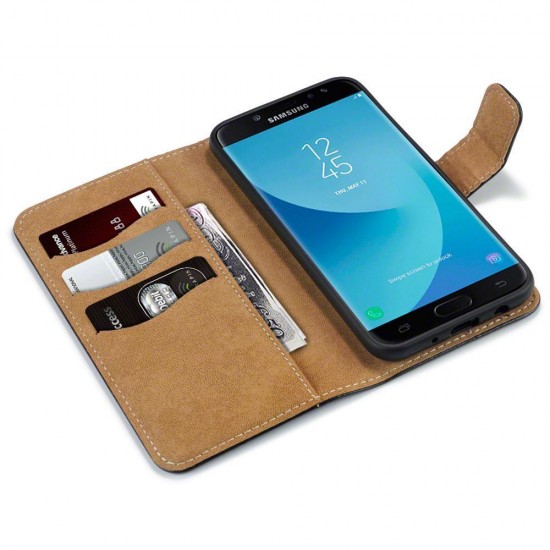 Terrapin Samsung Galaxy J7 2017 (Version J730F) Premium Faux Leather Wallet Case Terrapin Samsung Galaxy J7 2017 (Version J730F) Premium Faux Leather Wallet Case
