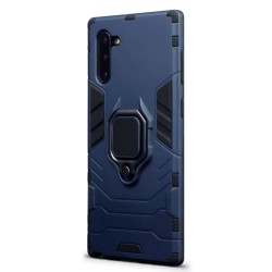 Terrapin Samsung Galaxy Note 10 Dual Layer Shock Resistant Case + Stand - Blue