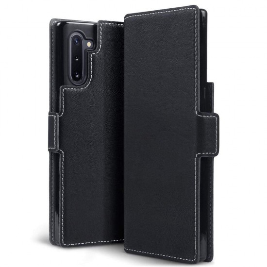 Terrapin Samsung Galaxy Note 10 Low Profile PU Leather Wallet Case - Black Terrapin Samsung Galaxy Note 10 Low Profile PU Leather Wallet Case - Black