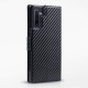 Terrapin Samsung Galaxy Note 10 Low Profile PU Leather Wallet Case - Black Carbo Terrapin Samsung Galaxy Note 10 Low Profile PU Leather Wallet Case - Black Carbo