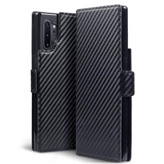 Terrapin Samsung Galaxy Note 10 Pro Low Profile PU Leather Wallet Case - Black C Terrapin Samsung Galaxy Note 10 Pro Low Profile PU Leather Wallet Case - Black C