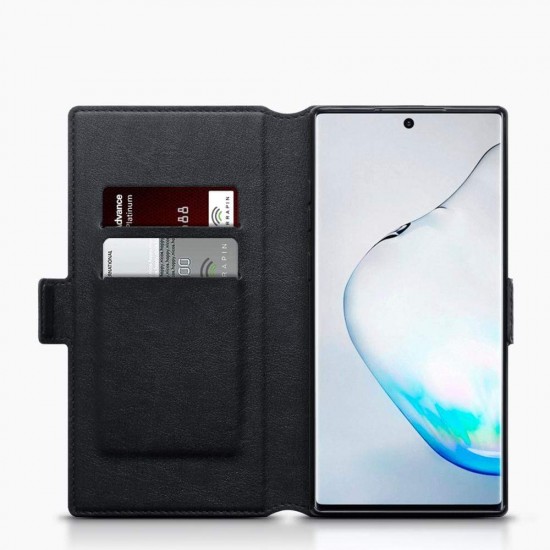 Terrapin Samsung Galaxy Note 10 Pro Low Profile PU Leather Wallet Case - Black C Terrapin Samsung Galaxy Note 10 Pro Low Profile PU Leather Wallet Case - Black C