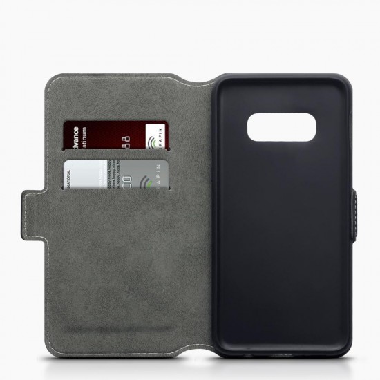 Terrapin Samsung Galaxy S10e Ultra Slim PU Leather Wallet Case - Black Terrapin Samsung Galaxy S10e Ultra Slim PU Leather Wallet Case - Black