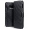 Terrapin Samsung Galaxy S10e Ultra Slim PU Leather Wallet Case - Black Carbon