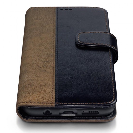 Terrapin Samsung Galaxy S8 Plus Faux Leather Wallet Case + Stand Function - Blac Terrapin Samsung Galaxy S8 Plus Faux Leather Wallet Case + Stand Function - Blac
