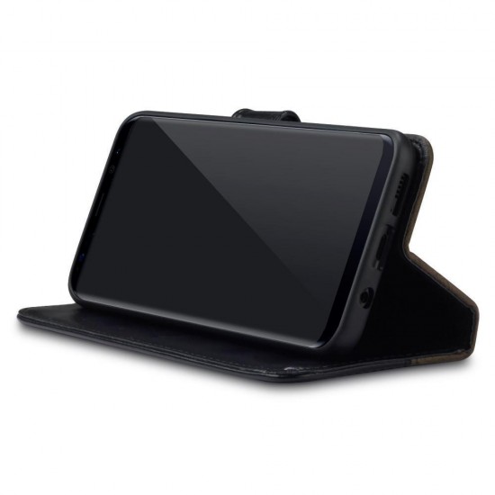 Terrapin Samsung Galaxy S8 Plus Faux Leather Wallet Case + Stand Function - Blac Terrapin Samsung Galaxy S8 Plus Faux Leather Wallet Case + Stand Function - Blac