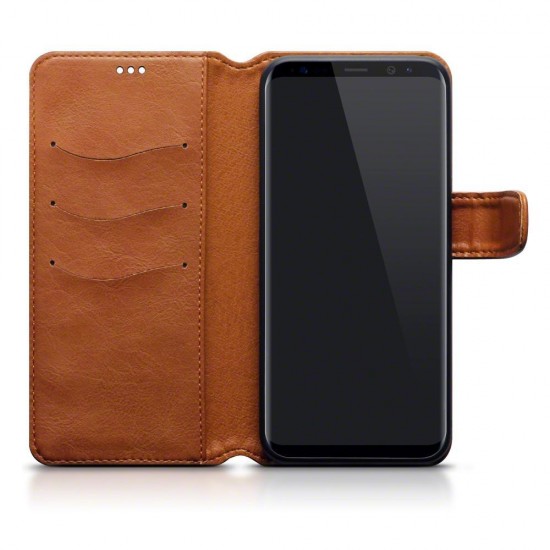Terrapin Samsung Galaxy S8 Plus Faux Leather Wallet Case + Stand Function - Cogn Terrapin Samsung Galaxy S8 Plus Faux Leather Wallet Case + Stand Function - Cogn