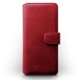 Terrapin Real Leather Wallet Case for Samsung Galaxy A01 - Red