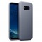 Terrapin Samsung Galaxy S8 Plus Slim Gel Case - Solid Grey Matte