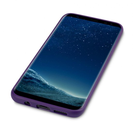 Terrapin Samsung Galaxy S8 Plus Slim Gel Case - Solid Purple Matte
