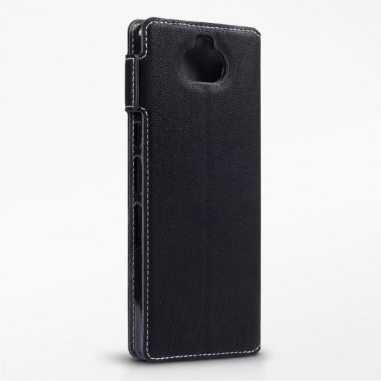 Terrapin Sony Xperia 10 Ultra Slim PU Leather Wallet Case - Black Terrapin Sony Xperia 10 Ultra Slim PU Leather Wallet Case - Black