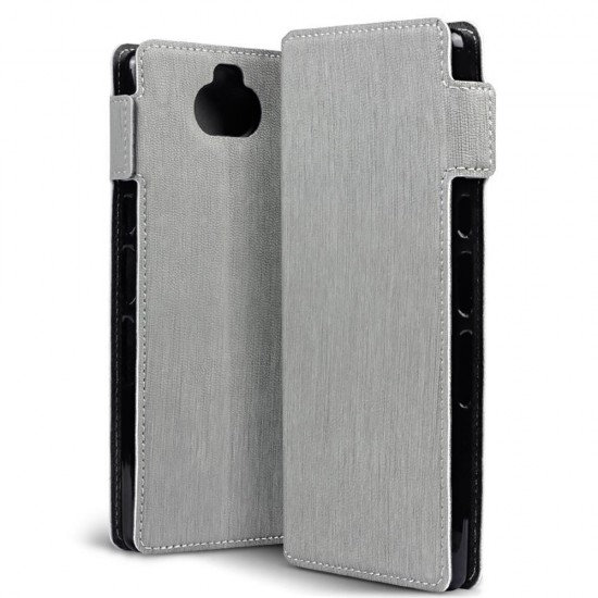 Terrapin Sony Xperia 10 Ultra Slim PU Leather Wallet Case - Grey Terrapin Sony Xperia 10 Ultra Slim PU Leather Wallet Case - Grey