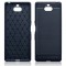 Terrapin Sony Xperia 10 Plus Carbon Fibre Design Slim Gel Case - Blue