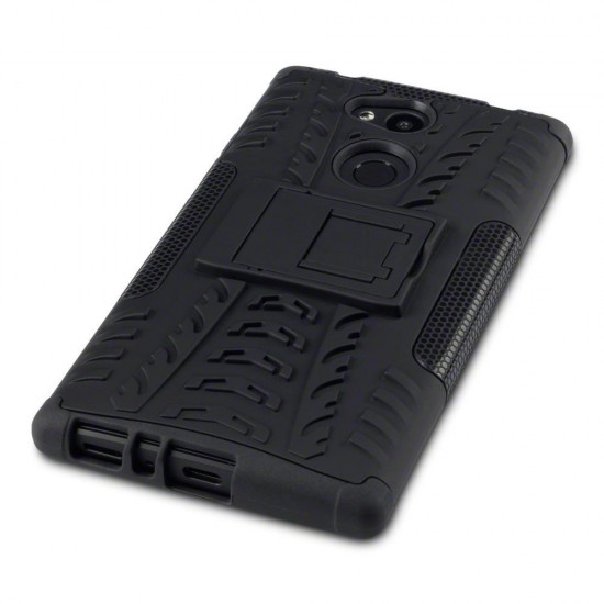 Terrapin Sony Xperia L2 Rugged Shockproof Tough Case - Full Black Terrapin Sony Xperia L2 Rugged Shockproof Tough Case - Full Black