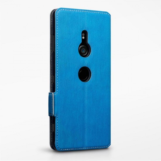 Terrapin Sony Xperia XZ3 Ultra Slim Faux Leather Wallet Case - Light Blue Terrapin Sony Xperia XZ3 Ultra Slim Faux Leather Wallet Case - Light Blue