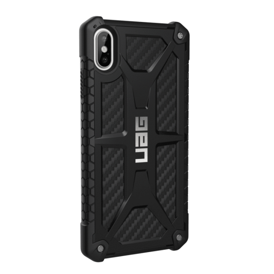 UAG Urban Armor Gear Apple iPhone XS Max Monarch Case - Black Carbon Fiber UAG Urban Armor Gear Apple iPhone XS Max Monarch Case - Black Carbon Fiber