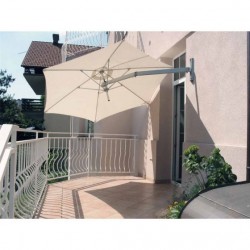 Skyline Paraflex Large Round Wall Mounted Parasol
