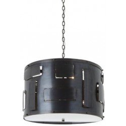 RV Astley Colmar Antique Brass Large Pendant Lamp