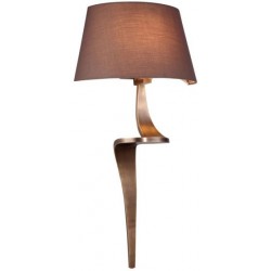 RV Astley Enzo Antique Brass Wall Lamps (Pair)