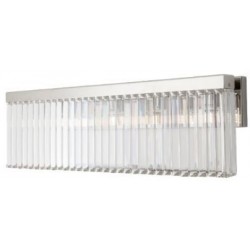 RV Astley Melton Nickel And Crystal Wall Light Long