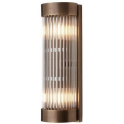 RV Astley Nasir Antique Brass Wall Lamp