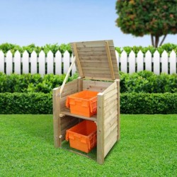 Rutland Morcott Single Recycling Storage Unit