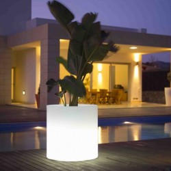 Skyline Cylindro Planter Small Light