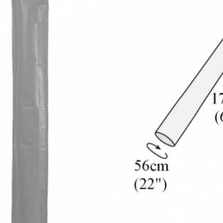 Bosmere Rotary Line Cover Grey