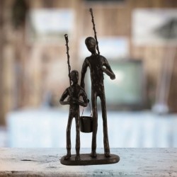 Fishing Trip Elur Figurine 21Cm Mocha