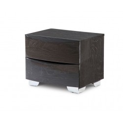 Angela Slate Grey High Gloss Night Stand