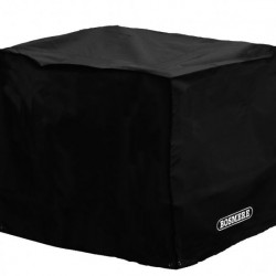 Bosmere Storm Black Large Square Fire Pit Cover