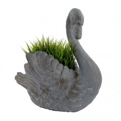 Europa Swan 41cm Fibre Clay Planter