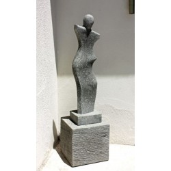 Skyline My Lady Sculpture + Plinth