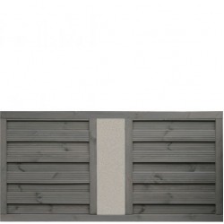 Rowlinson 3x6 Palermo Screen Solid Infill