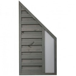Rowlinson 6x3 Palermo Angled Screen Opaque Infill