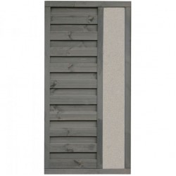 Rowlinson 6x3 Palermo Screen Solid Infill