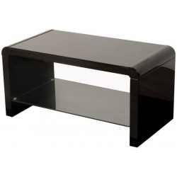 RV Astley Gila Black Antique Brass Clock