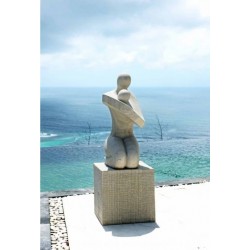 Skyline Mother And Baby Sculpture