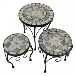 Verde Plantstand Set Of 3 Low
