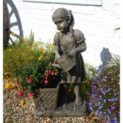 Europa Daisy Planter Bronze Effect